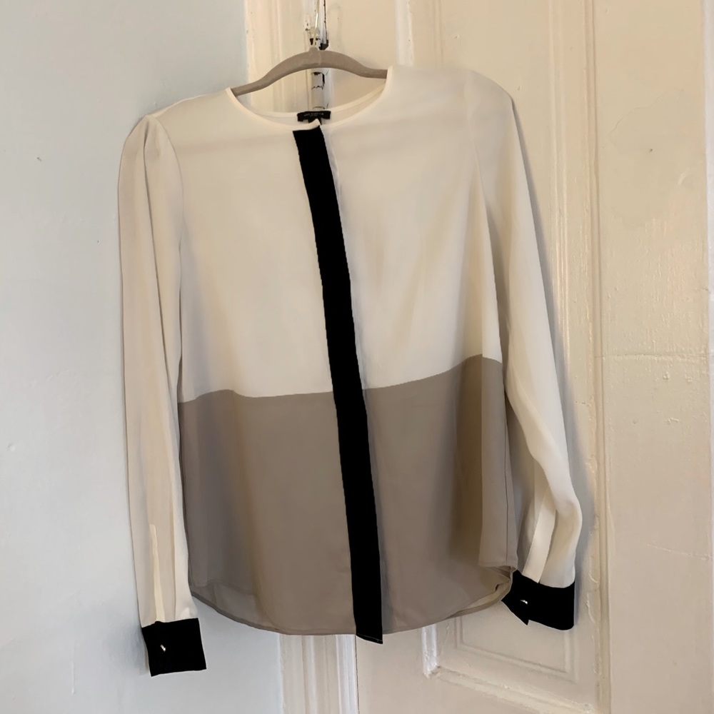 Zoom approved blouse!
